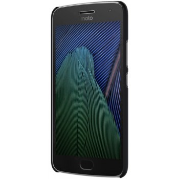 Juodas Frosted shield serijos dėklas + plėvelė Nillkin (MOTO G5 PLUS) Juodas Frosted shield serijos dėklas + plėvelė Nillkin (MOTO G5 PLUS)